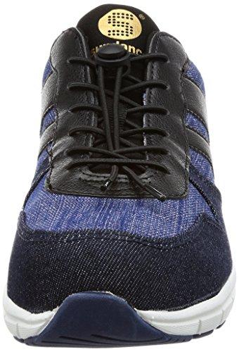 Sundance Men's RZ-03 Indigo High-Cut Wide 4E Shoes, Size 25.5cm (RZ-01.02.03)