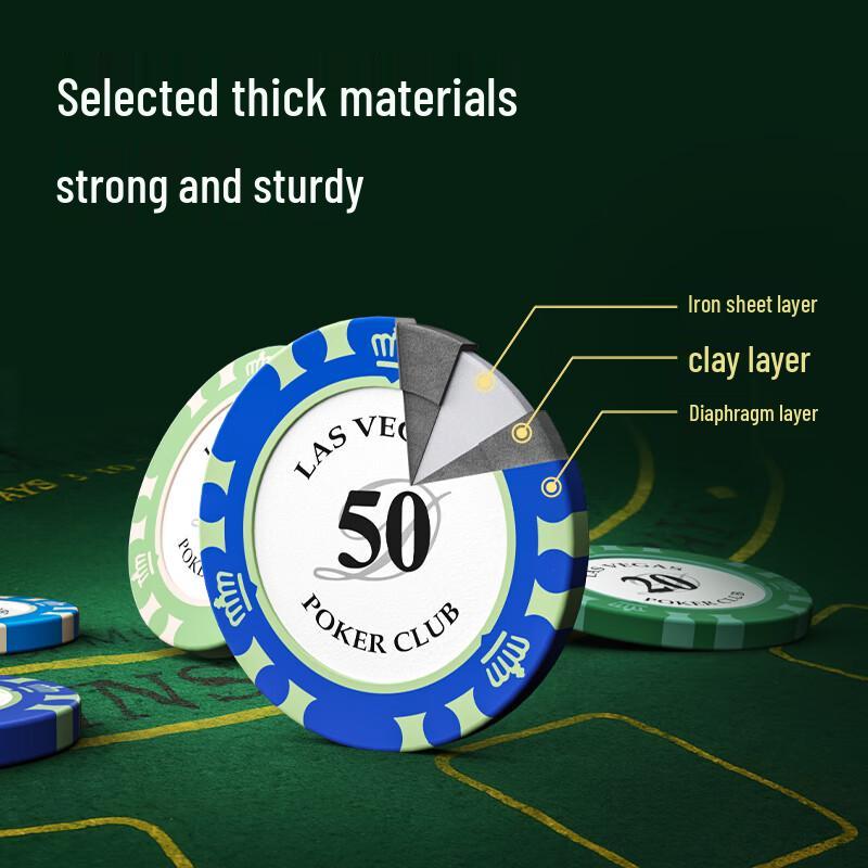 Wangjing Clay Poker Chips Set