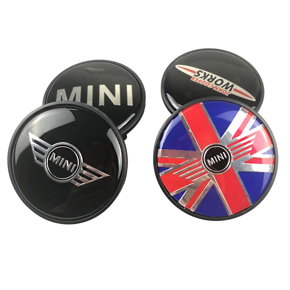 4pcs 54mm Wing Car Wheel Center Hub Cap Wheel Emblem for Bmw MINI WORKS S One Countryman R50 R55 R56 R57 R58 R60 R61 Accessories Ypbhr22