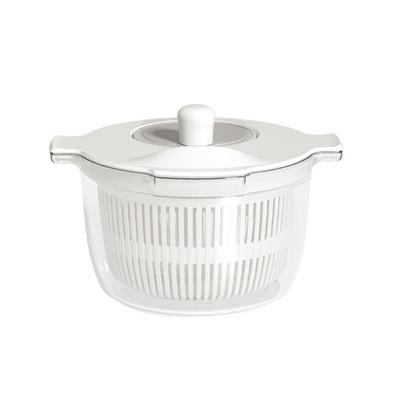 High Quality 2 In 1 Salad Spinner Salad Dryer Household Multifunctional Absorbent Basket Large Capacity Food Strainer