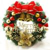 Green Lemon Christmas 30CM Door Wreath, 40CM Rattan Pendant for Courtyard, Hotel, or Mall Decoration
