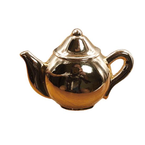 Retro konvice Tvar konvice na čaj Zásuvka Skříňka Vytahuje rukojeť skříně Knoflík nábytku