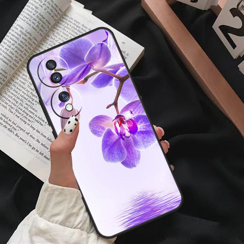 Orchid Flowers Colorful For Honor Magic 8 Pro 6 5 7 Lite Case For Honor 200 400 50 70 90 X8b X9a X9b X9c X9d Win RT