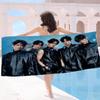 Kpop T-Tomorrow X T-Together TXT Microfiber Beach Towel Absorbent Quick Dry Soft Yoga Swimming Resort Mountain Climbing Towel