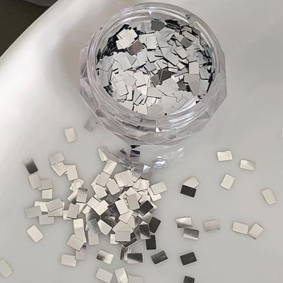 1Jar Laser Asterism Foil Flakes Nail Sequins Nail Art Decoration Manicure Tips Charms For Women Girls Diy Accessories