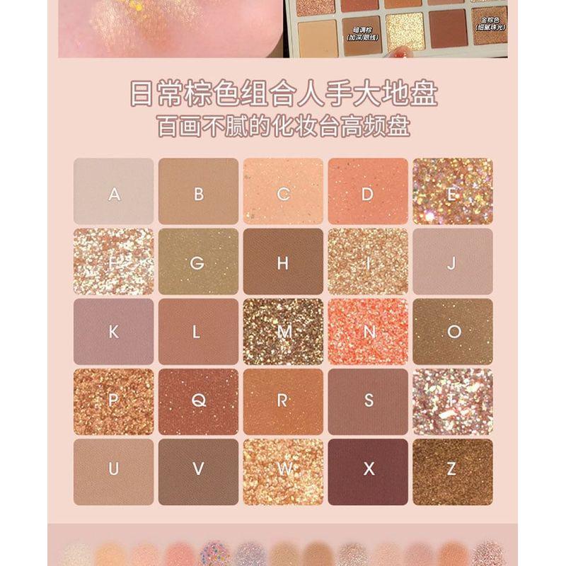 Biya - 25-Farben Sonnenschein Lidschattenpalette - 2 Typen