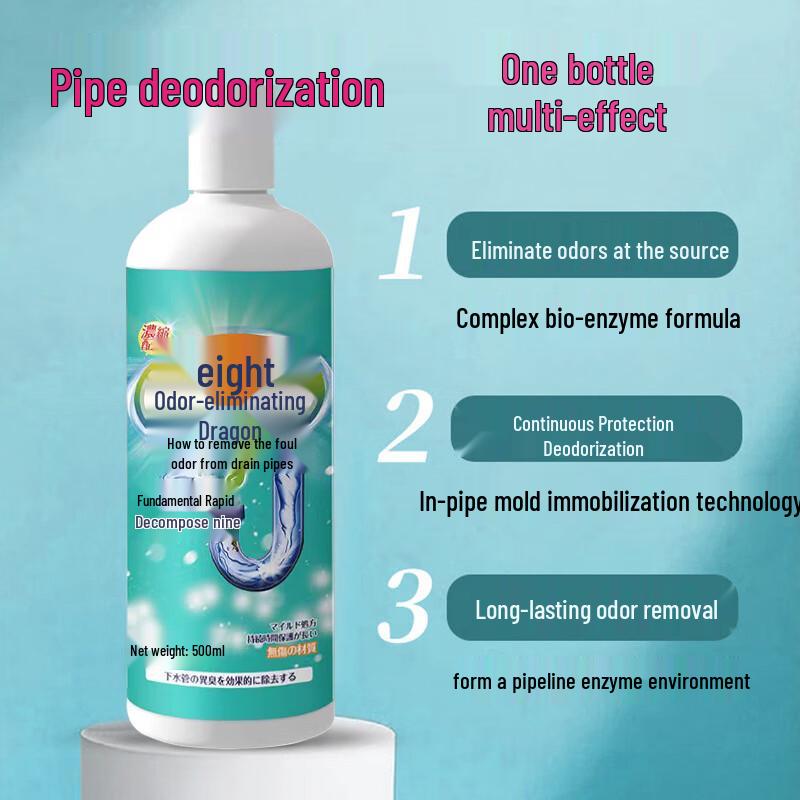 olevo Pipe & Drain Deodorizer Gel