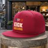 Kickboxen Grafik Flacher Schirm Baseballkappe Unisex Langlebig Verstellbar Streetstyle Outdoor Hut
