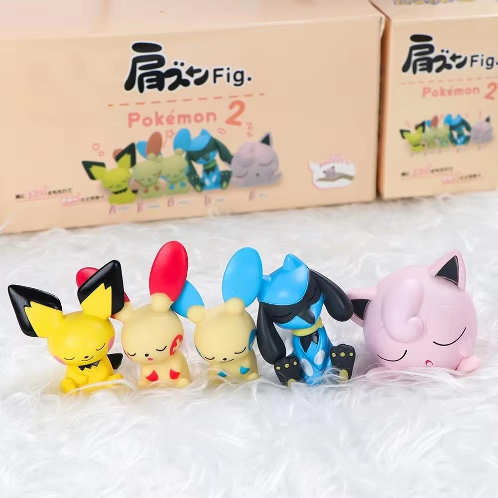 In Stock Full Series Anime Figures Toy Set Shoulder On Shoulder  Kawaii Pvc Action Figure Desktop Decor Surprise Gifts