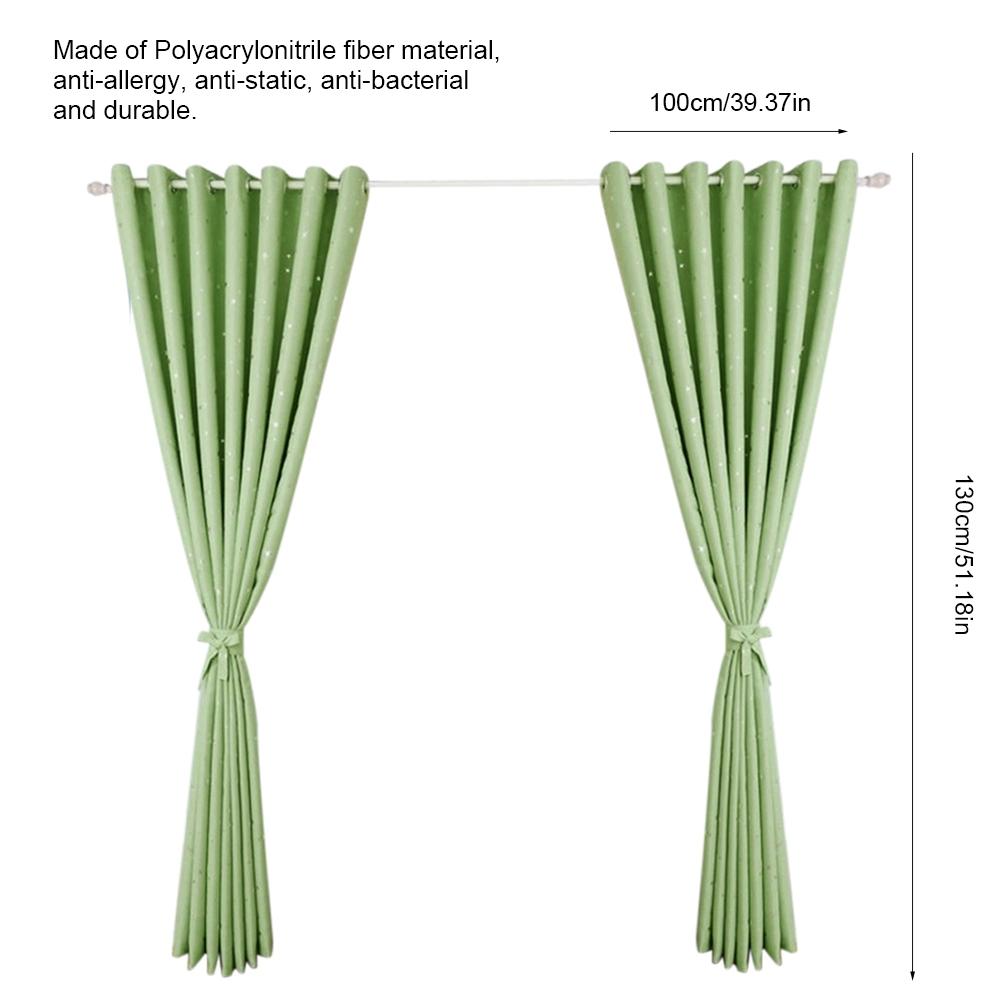 Korean     Door Window Curtain   Drape Bathroom Livling Room Decor Blue