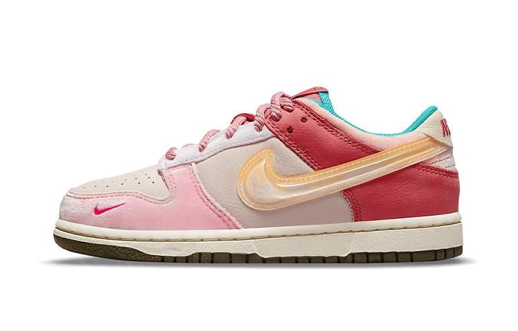 

Nike Dunk Low Social Status Free Lunch Strawberry Milk PS DM3349-600 35