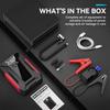 Jump Starter with Air Compressor4000A Portable Car Battery Jump Starter 10L Gas/8.5L Diesel 12V Battery Charger Booster 150PSI