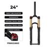 BOLANY Suspension Fork Mountain Bicycle 20/24 Inch Disc Brake Straight Tube Travel 100/135mm Bicycle Accessoires