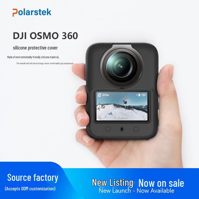 Durable Silicone Protective Case for DJI Osmo 360 Panoramic Sports Camera