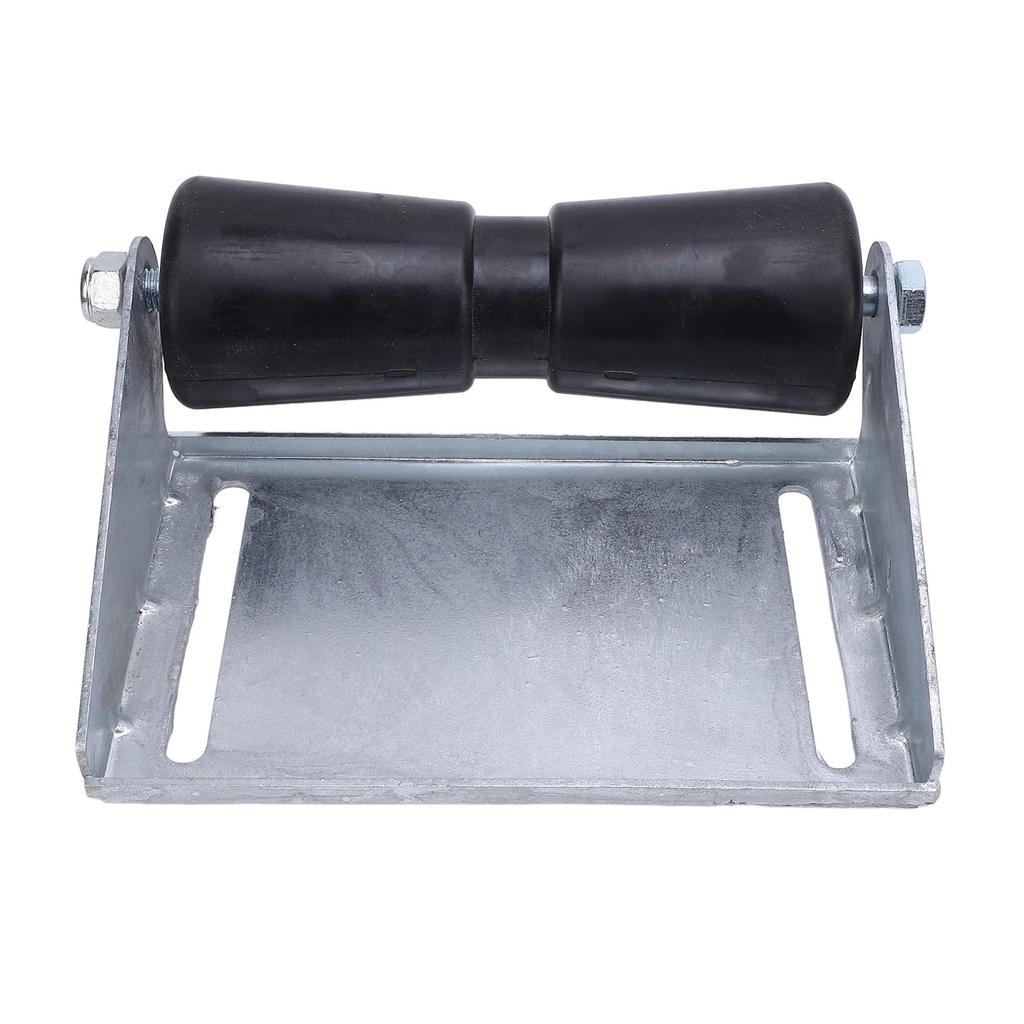 Heavy-Duty Boat Trailer Roller, Effort-Saving Galvanized Steel Rubber Keel Roller Assembly Kit for Boat Enthusiasts (8-Inch)