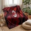 AC Milan Theme blanket Soft Flannel Blanket Plush Throw Blanket Cozy Sofa Bed Blanket for Home Decor