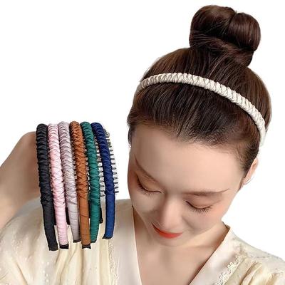 Nouveaux bandeaux à cheveux tendance pour femmes, accessoires spéciaux pour le lavage du visage, bandeau pour cheveux de femme avec dents, bandeaux antidérapants, cerceaux pour filles