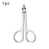 Xiaomi Professional Stainless Steel Cuticle Scissors with Barbed Blades Designed for Cutting Seamless Trimming of Ingrown Hair Tool