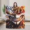 Bleach Kurosaki Ichigo Anime Cartoon Blanket Quality Warm  Throw Blanket Winter Airplane Travel Outdoor Print Bedspread