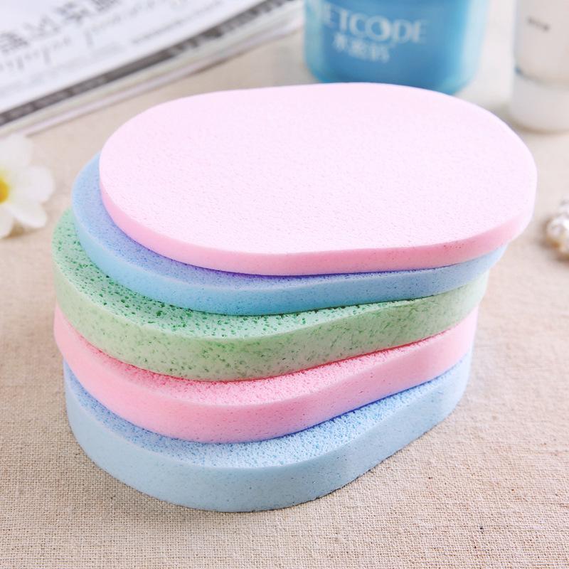 Gesichtsreinigung und Make-up-Entferner-Puff aus PVA-Schwamm mit Meeresalgen