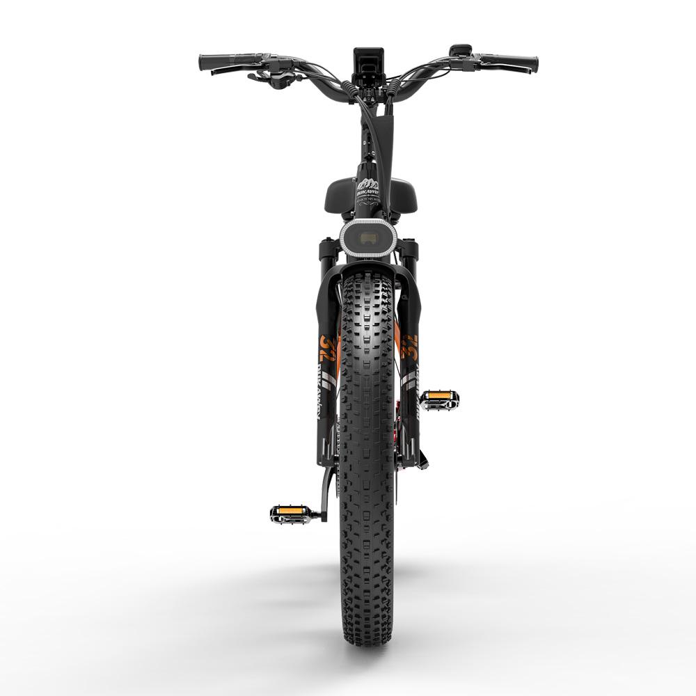 Elektrické kolo Terénní DuKawey DM530 26" Tlusté pneumatiky 1000W Elektrické kolo pro dospělé 52V 20AH Hydraulická brzda Max. zatížení 150 kg