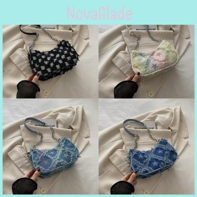 Fashionable Mini Crescent Bag Unique Korean Style Ins Inspired Shoulder Bag