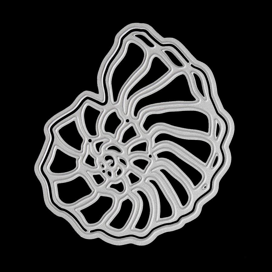 6362 Carbon Steel Conch Metal Die-Cutting Mold for DIY Projects (May 2024 Release)