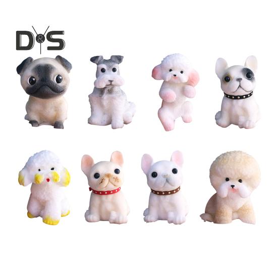 Simulation Dog Squeeze Toy Anxiety Stress Relief Puppy Pinch Sensory Toy Kids Teens Adults Soft TPR Stress Ball Animal Fidget Toy