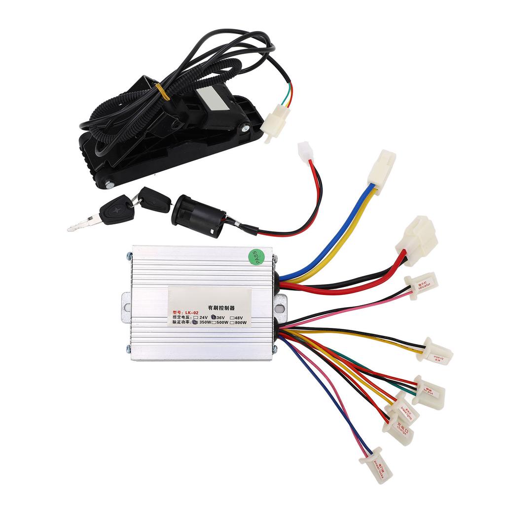 Electric Tricycle Controller Pedal Accelerator Kit Lithium Battery Electric Tricycle Retrofit Kit
