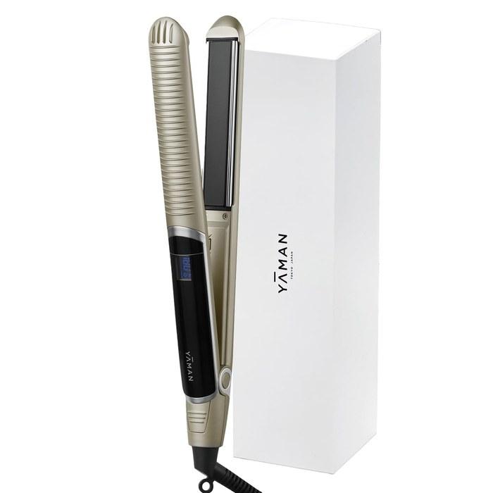 [Ya-man] Straight Hair Iron Smooth Iron Photo Ion Plus International Compatible YJHB6N Gold