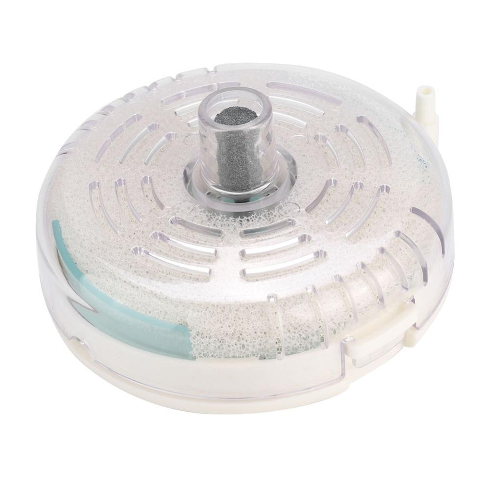 Mini Filter Ultra Thin Aquarium Filter Submersible Round Shape Sponge Filter Sponge Mini Aquarium Filter Fish Tanks