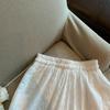 Women's French Lace Wide-Leg Pants: Spring/Summer Loose Fit, Casual & Stylish A-Line Layered Shorts