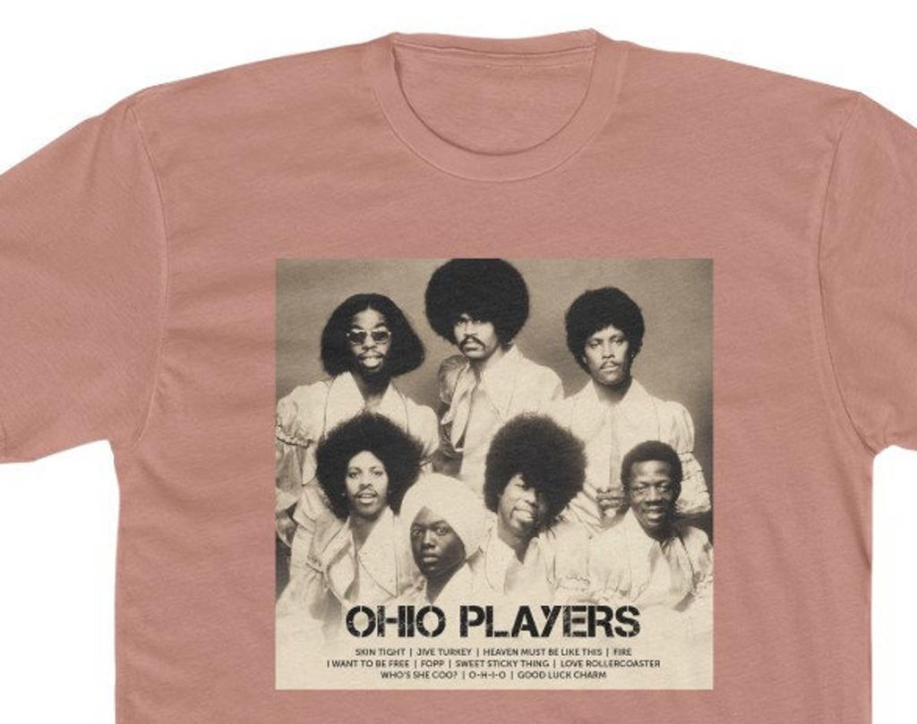 Ohio Players T-Shirt and kids tshirt, Retro, Vintage, Funk Band Tee, Graphic Print Picture Band Shirt and kids tshirt