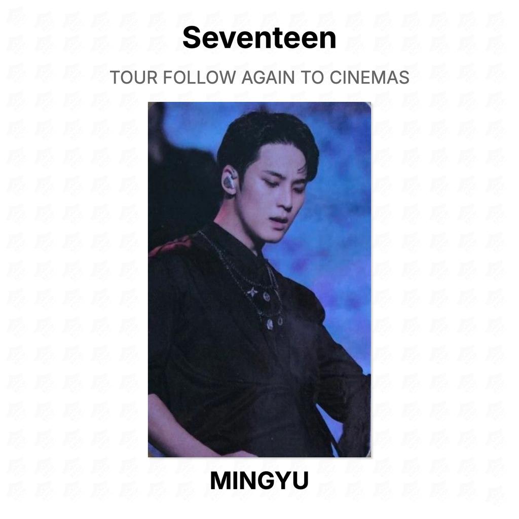 Seventeen TOUR FOLLOW AGAIN TO CINEMAS Official Photocard