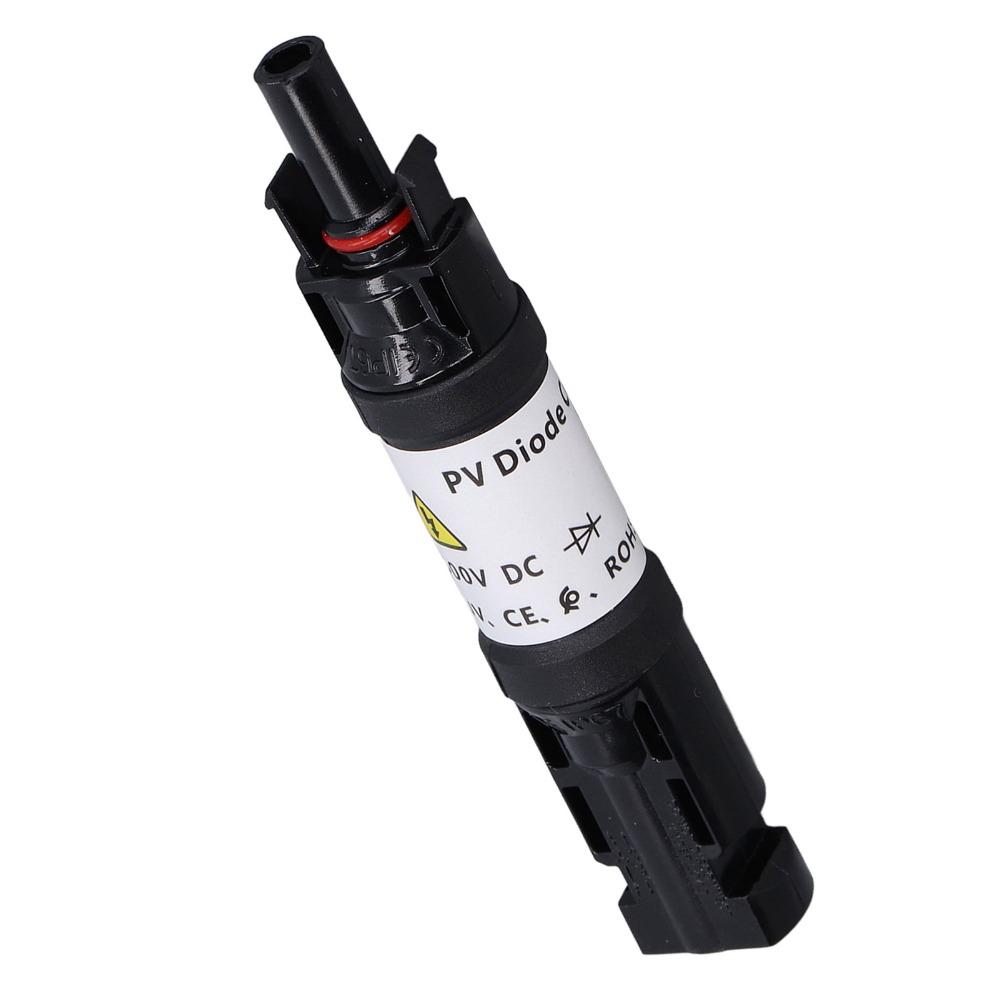 Selbstverriegelungssystem Solar-PV-Diodensteckverbinder Photovoltaik-Steckverbinder Solarpanel-Installation