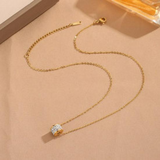 High-End Fashionable Zirconia Clavicle Necklace - Women's Luxury Niche Design