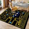 1pc Pacman Mongkok Adventure Carpet for Playroom Bedroom Living Room Sofa Home Decor,kids Game Area Rug Non-slip Floor Mat Y730141