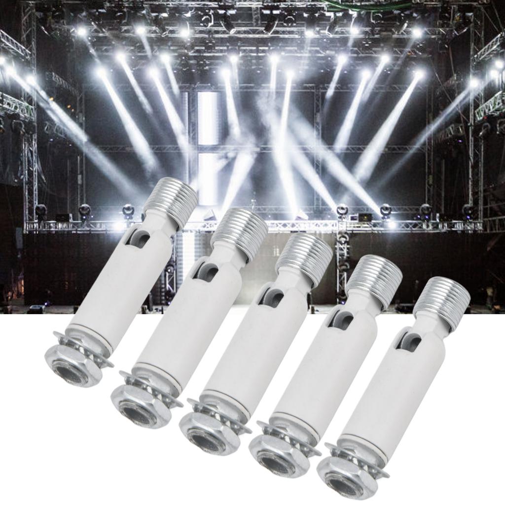 5Pcs M10 Sloped Ceiling Adapter for Ceiling Lamp Pendant Light Chandelier Track Suspension Accessories M10 External Gear Steering Joint
