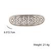 Amaxer Viking Gold Silver Barrettes for Women Girls Celtic Hair Clips for Thick Thin Hair Vintage French Hair Clips Hair Styling Accessories