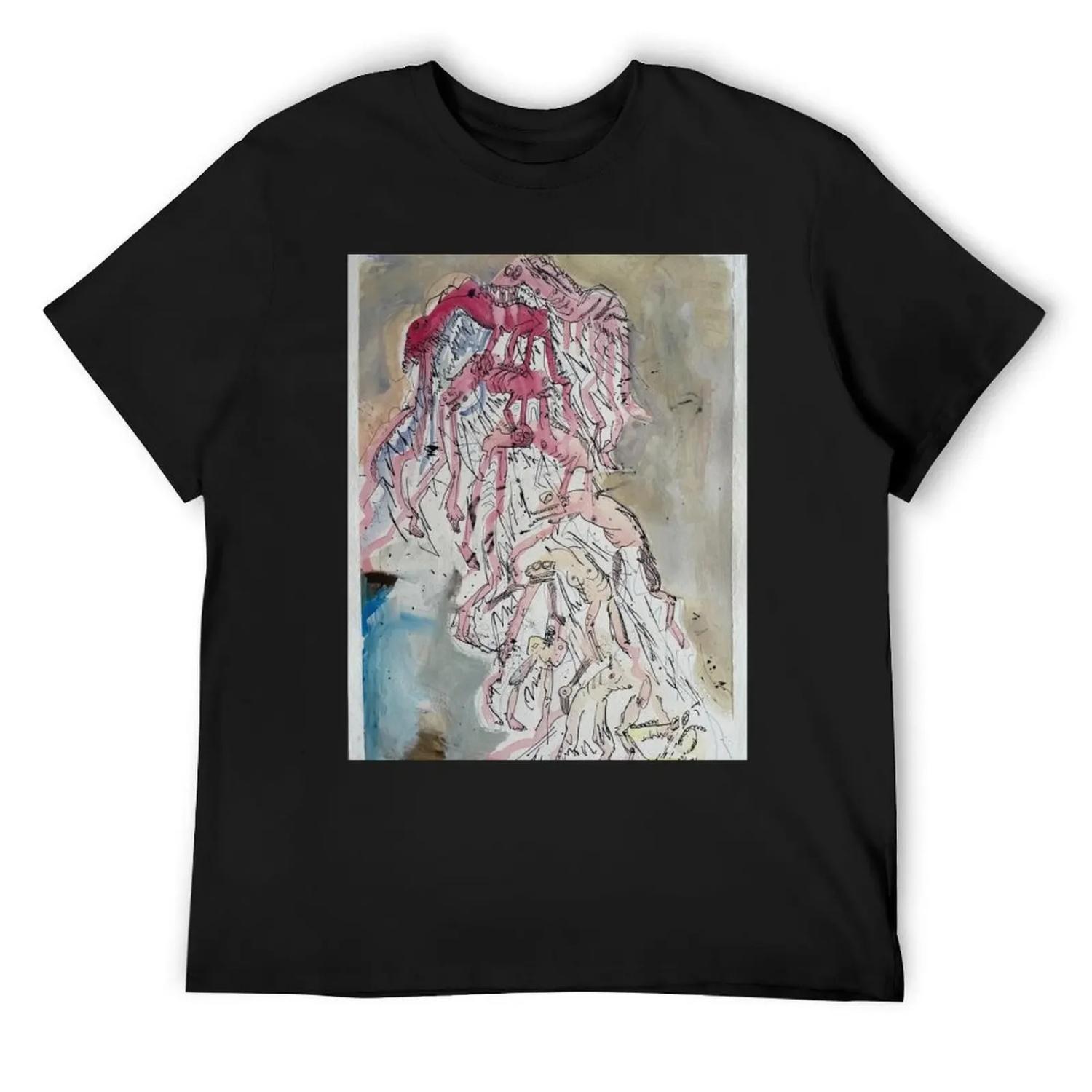 

Howtis T-Shirt customs fashion shirts anime valentines clothes t shirts for men graphic XXXXXL чорний