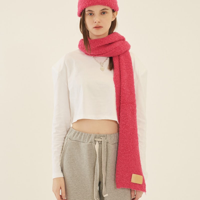 SOFT SEOUL Boucle Muffler_4Colors