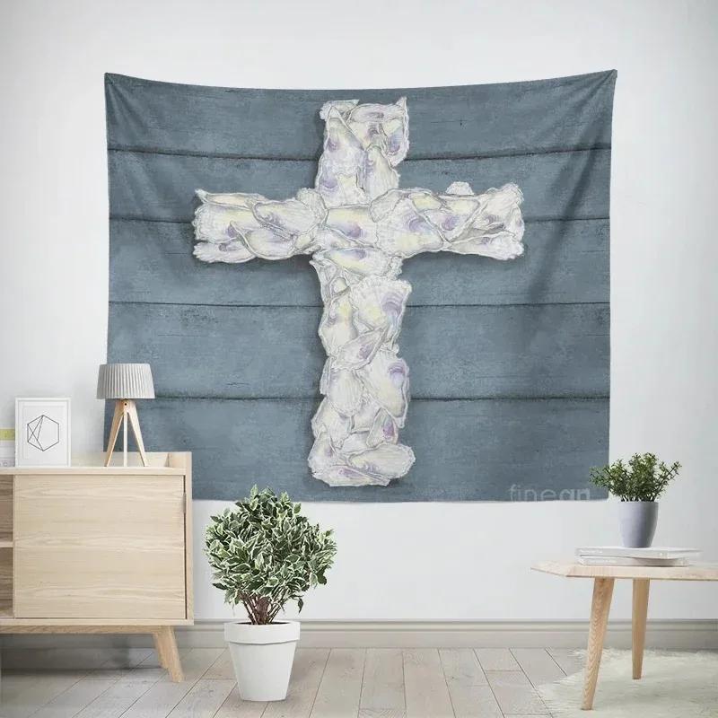 Office Living Room Tapestry Creative Starfish Turtle Pattern Hanging Cloth Home Wall Decoration Tapestry