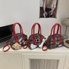 Cartoon cute girl sweet handbag women sweet and spicy versatile casual personality fashion high sense messenger bag