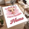 Balerină Cappuccina (1) Covor de birou personalizat cu nume Decor elegant pentru sufragerie, dormitor, bucătărie