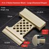 Four-in-one Groove Flooring Tapper Multifunctional Wood Floor Tapping Block  Floor Laying
