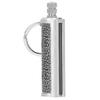Cigarette Lighter Matchstick Kerosene Lighter Waterproof Lighter Outdoor Vintage Key ChainGray