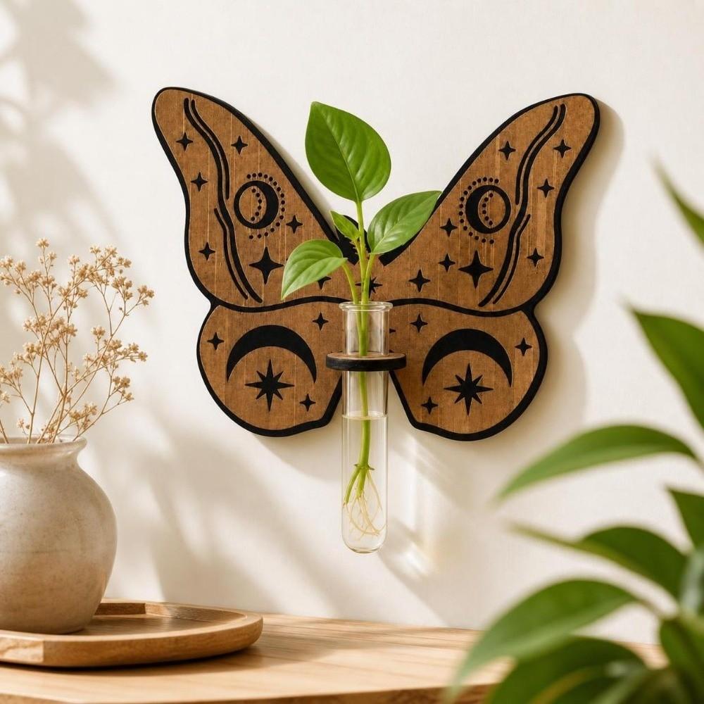 Home Ornaments Wall Mounted Planter Vase Flower Pot Wall Decoration Indoor Use