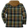 US Casual Mens Winter Shirt Fur Lined Lumberjack Flannel Work Jacket Warm Thick