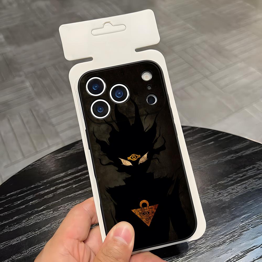

Game Yu-Gi-Oh Phone Case For IPhone 17 Air 16 E Pro Max 15 14 13 Mini 12 Pro 11 Max Plus Black Soft Shell iPhone17 Pro Max
