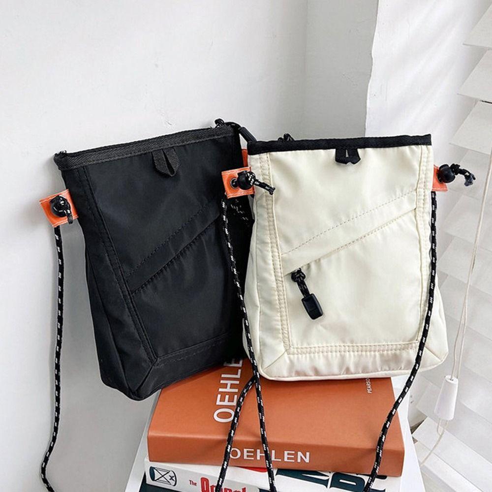 Szwatch Women's White Fashion Mini Waterproof Travel Bag Small Square Shoulder Bag Men Handbag Messenger Bag Unisex Sport Crossbody Bag